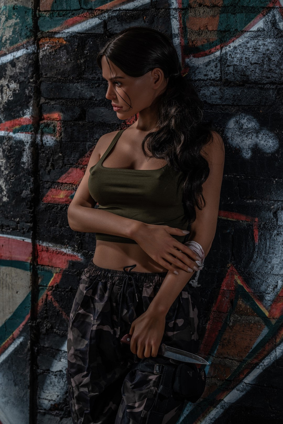 Karine poupée sexuelle (Zelex 170 cm C-Cup GE55 Silicone)