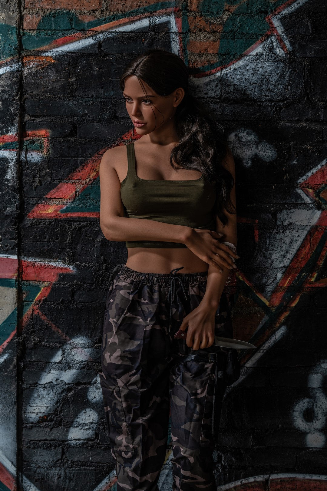 Karine poupée sexuelle (Zelex 170 cm C-Cup GE55 Silicone)