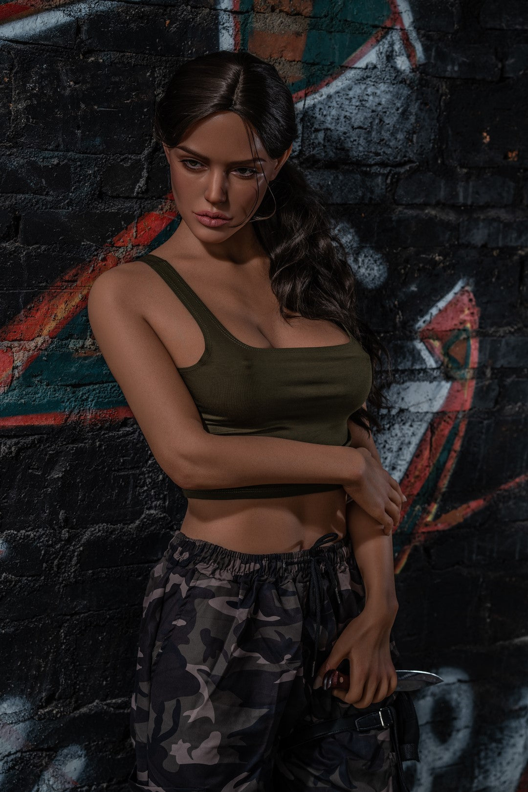 Karine poupée sexuelle (Zelex 170 cm C-Cup GE55 Silicone)