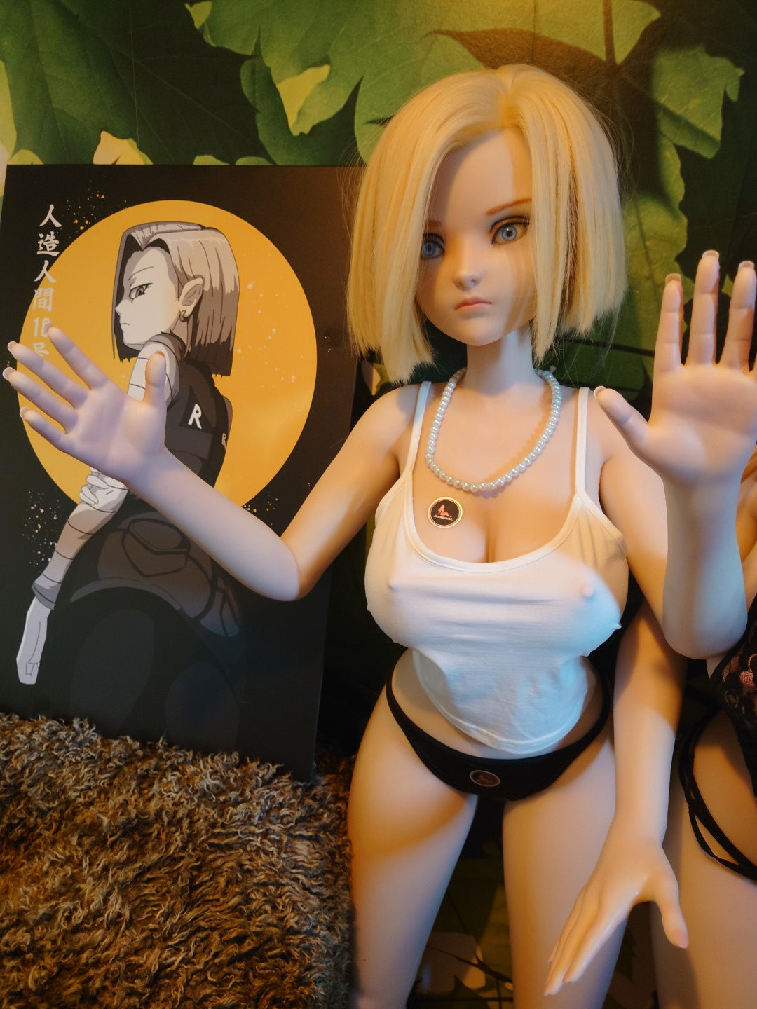 Lazuli Android 18 poupée sexuelle (Irokebijin 140 cm E-cup TPE/Silicone)